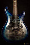 PRS Custom 24 Wood Library Charcoal Blueburst S#236691 - MusicStreet