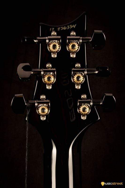 PRS Custom 24 Wood Library Charcoal Purpleburst #235334 2017 - MusicStreet