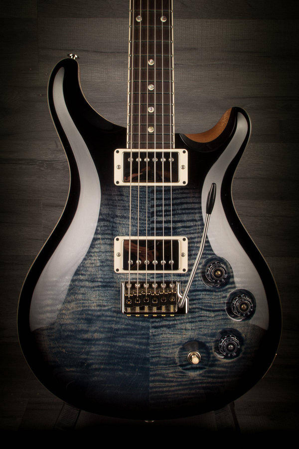 PRS DGT "David Grissom Trem" Faded Whale Blue Smokedburst s#251601 - MusicStreet