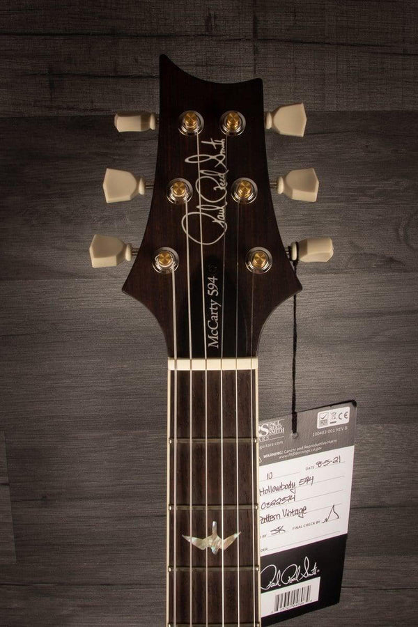 PRS McCarty 594 Hollowbody II - Charcoal Blueburst wrap - MusicStreet
