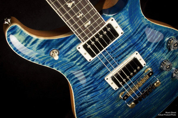 PRS Mccarty 594 Wood Library 10 Top - River Blue - MusicStreet