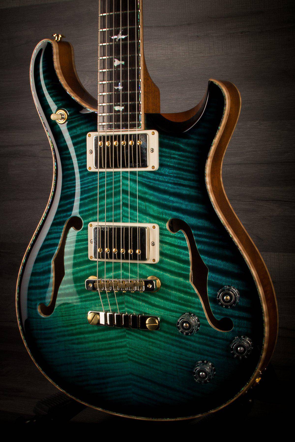 PRS Private Stock Hollowbody II 594 Ltd Edition Laguna Glow #7239 - MusicStreet