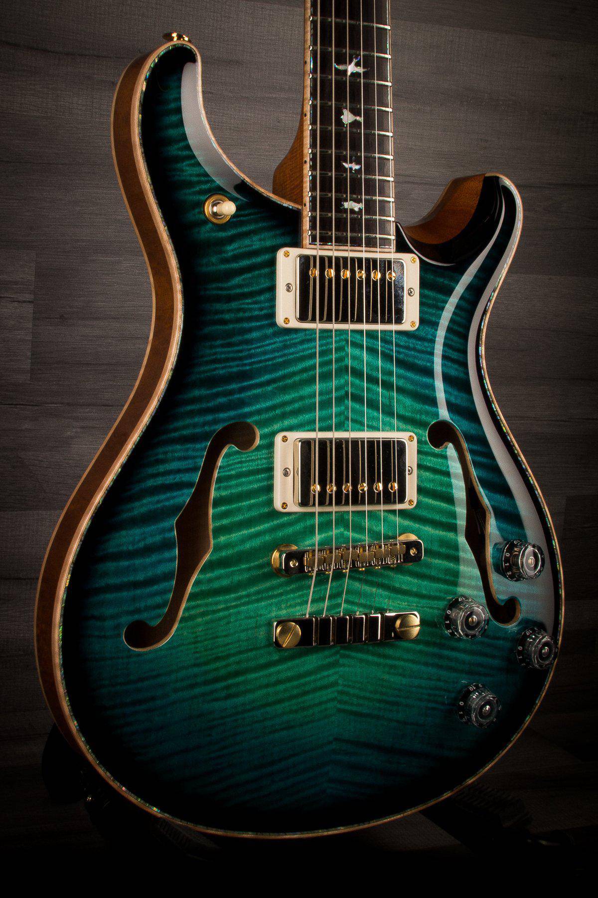 PRS Private Stock Hollowbody II 594 Ltd Edition Laguna Glow #7239 - MusicStreet