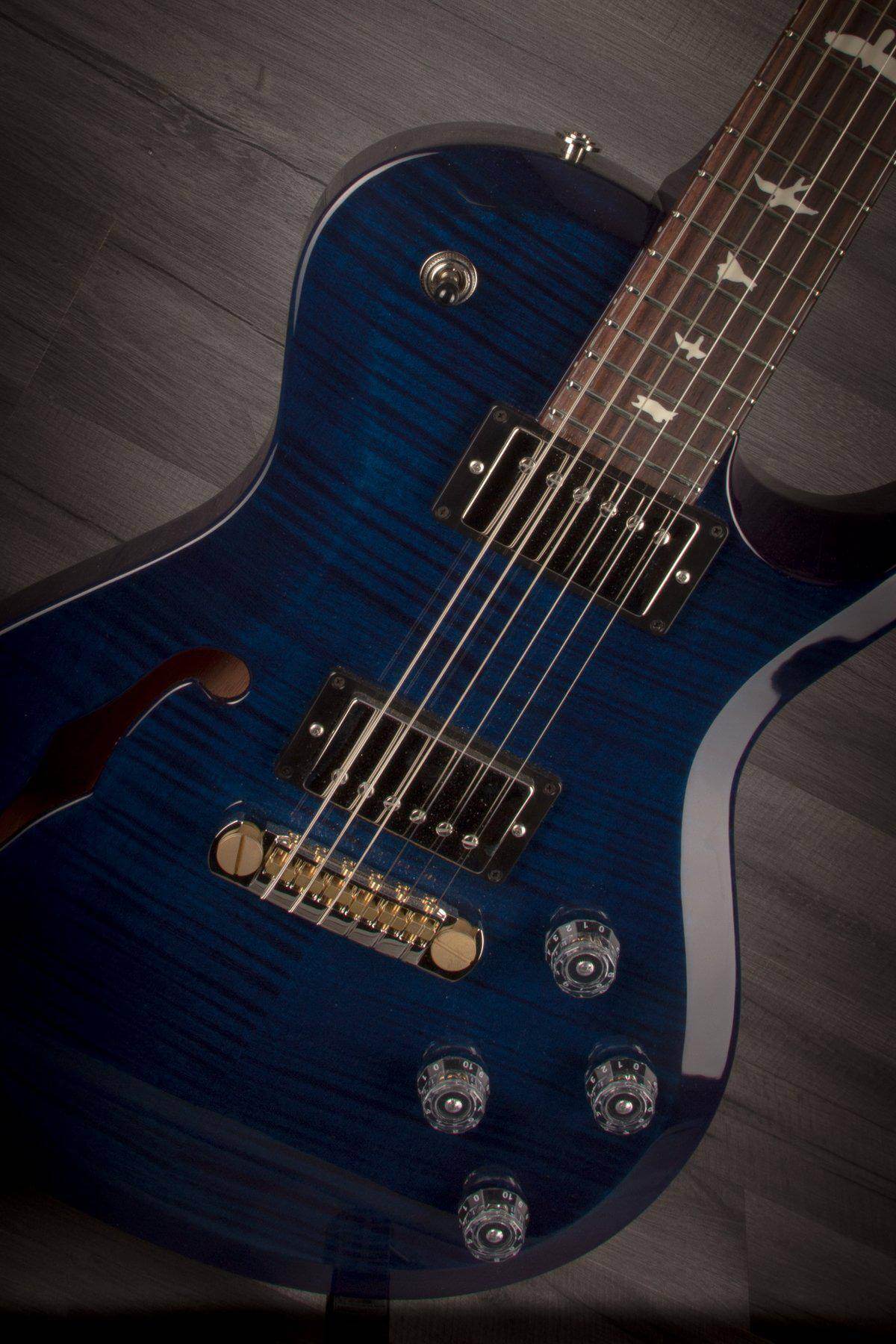 PRS - S2 Single Cut Semi Hollow Whale Blue - MusicStreet