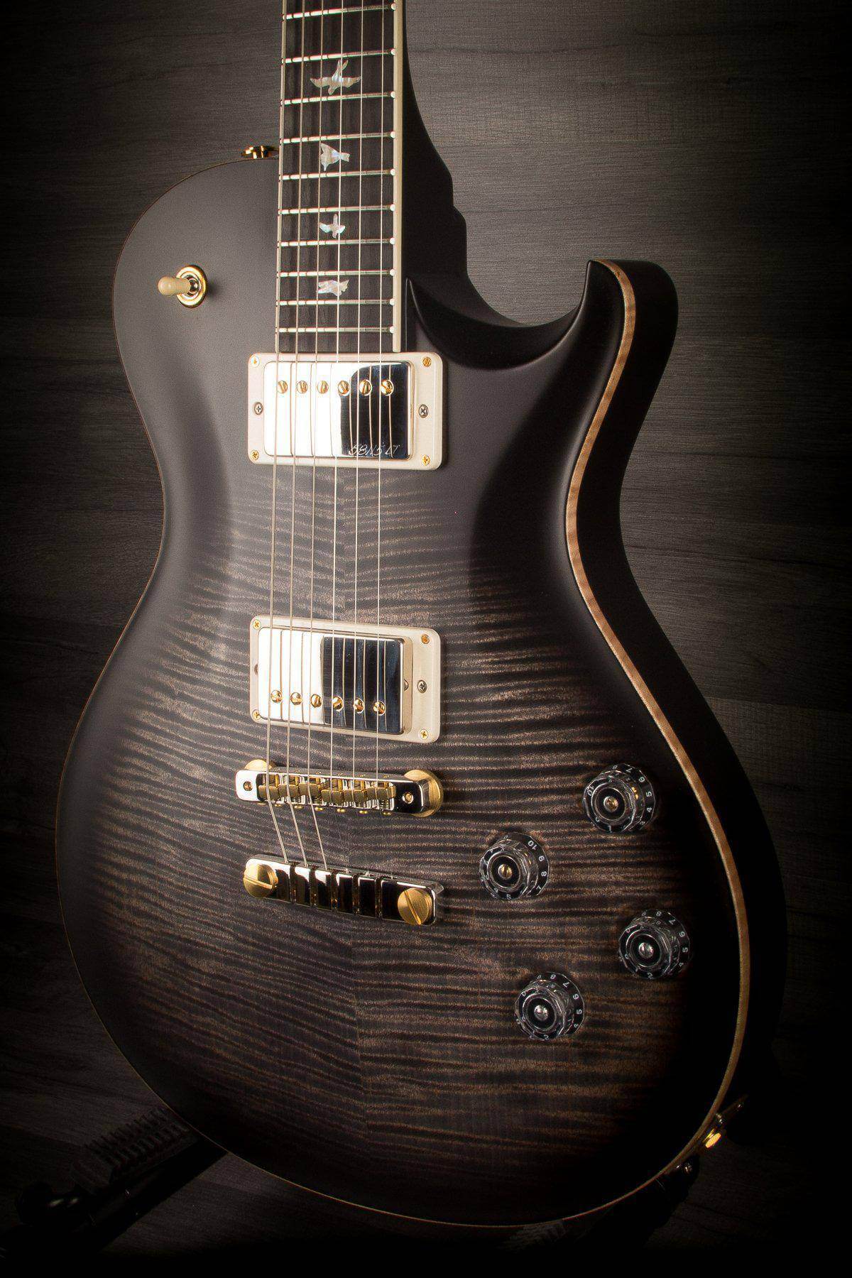 PRS Sc594 Wood Library 10 Top - Charcoal burst satin #246255 - MusicStreet