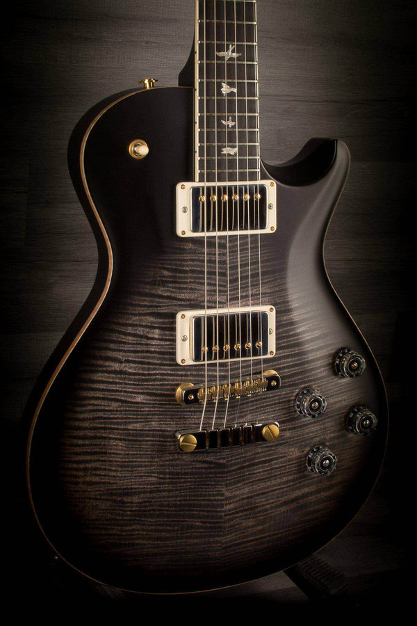 PRS Sc594 Wood Library 10 Top - Charcoal burst satin #246255 - MusicStreet