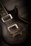 PRS Sc594 Wood Library 10 Top - Charcoal burst satin #246255 - MusicStreet