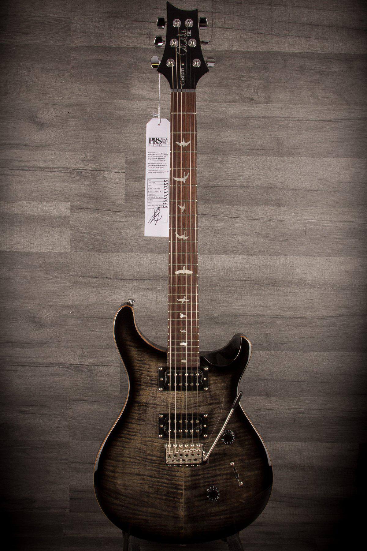 PRS SE Custom 24 - Charcoal Burst - MusicStreet
