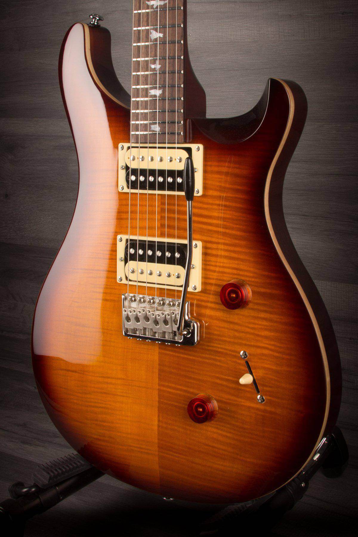 PRS SE Custom 24 Electric Guitar, Tobacco Sunburst - MusicStreet