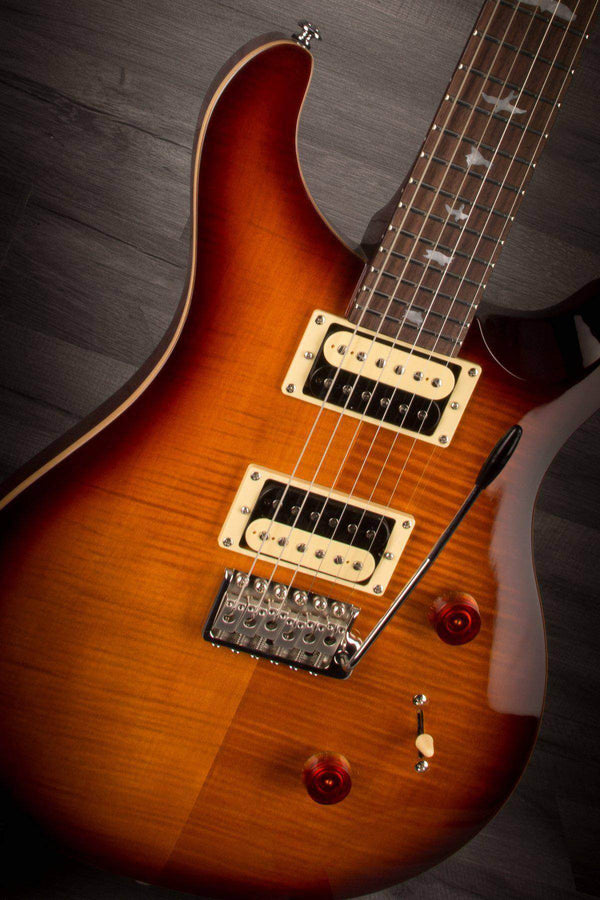 PRS SE Custom 24 Electric Guitar, Tobacco Sunburst - MusicStreet