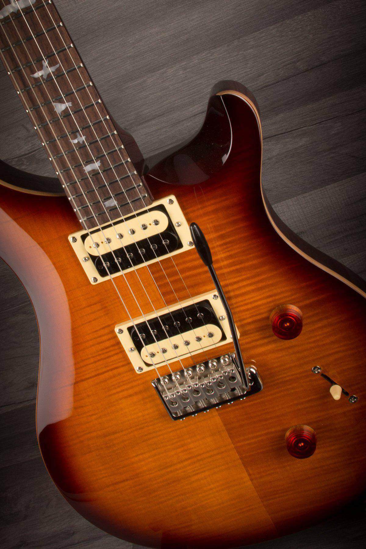 PRS SE Custom 24 Electric Guitar, Tobacco Sunburst - MusicStreet