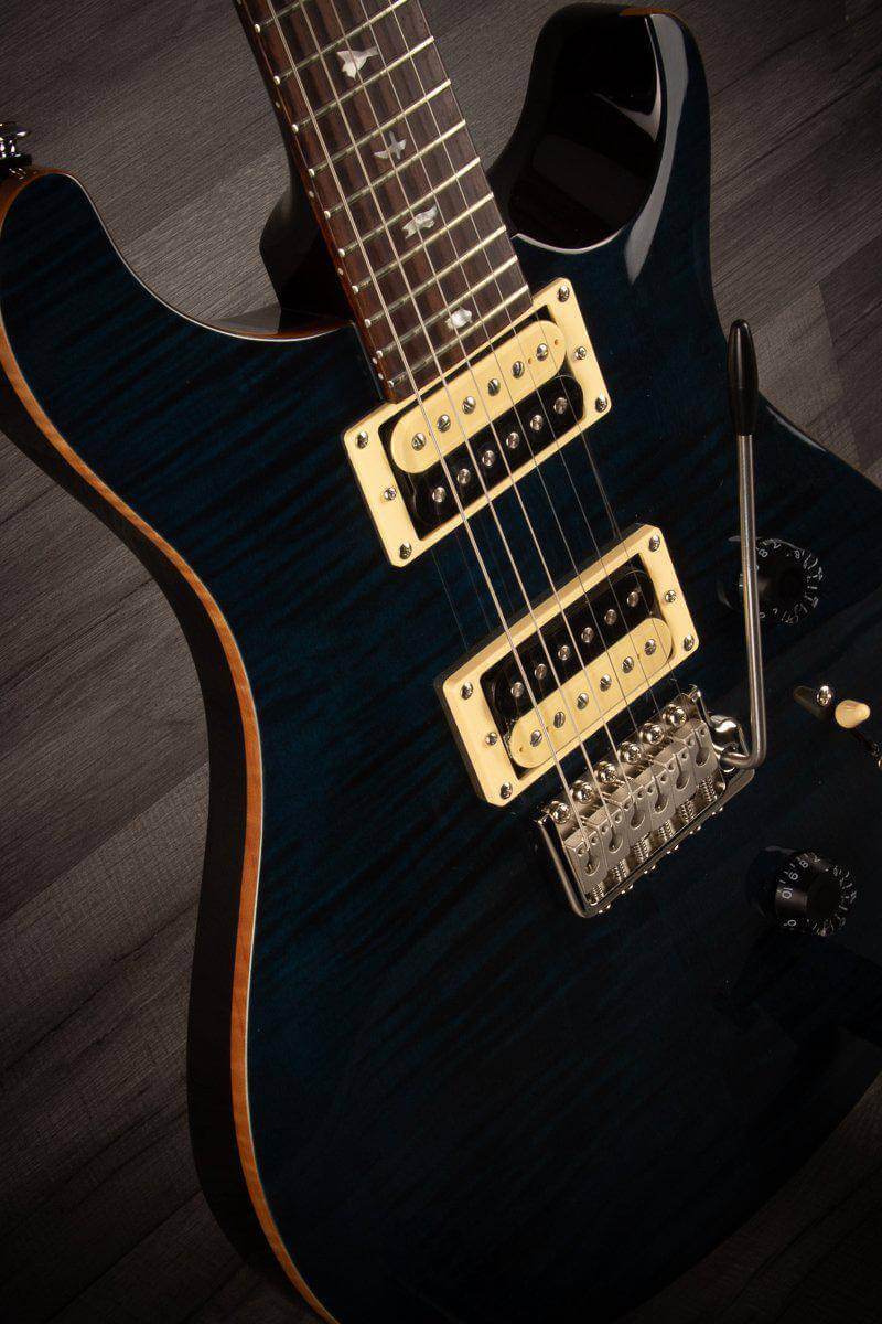 PRS SE Custom 24 Electric Guitar, Whale Blue - MusicStreet