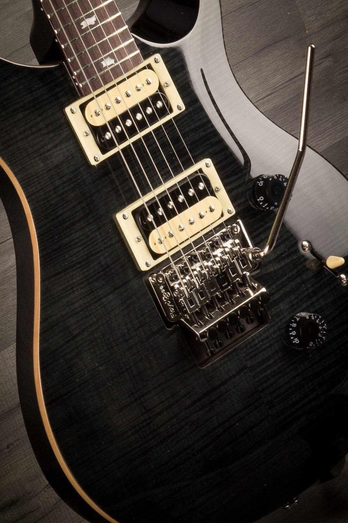 PRS SE Custom 24 Floyd Rose - Charcoal burst