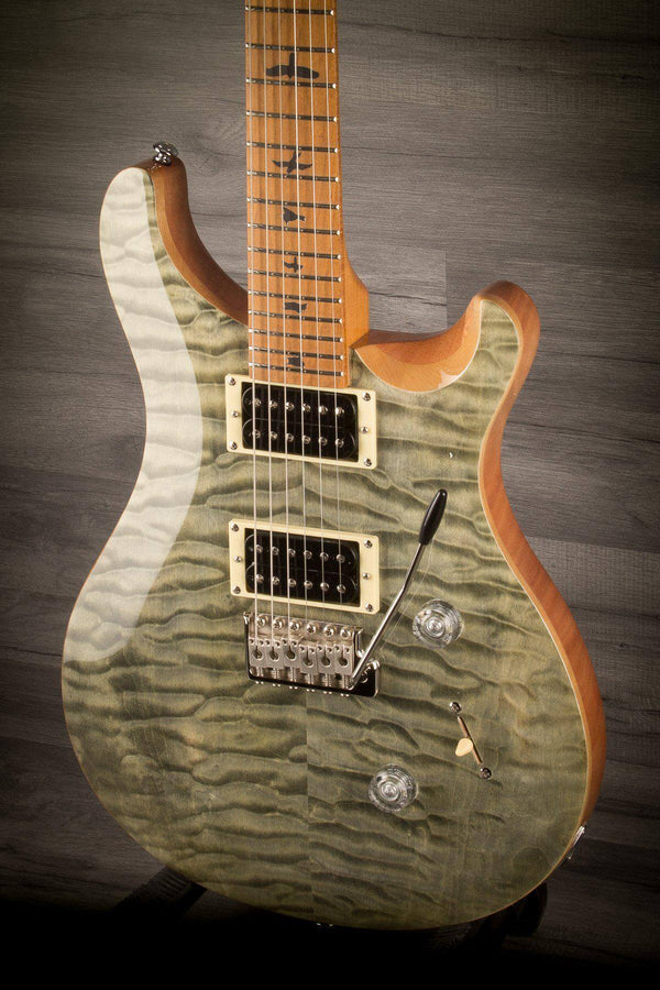 PRS - SE Custom 24 Roasted maple Limited Edition (Europe) - Trampas Green - MusicStreet