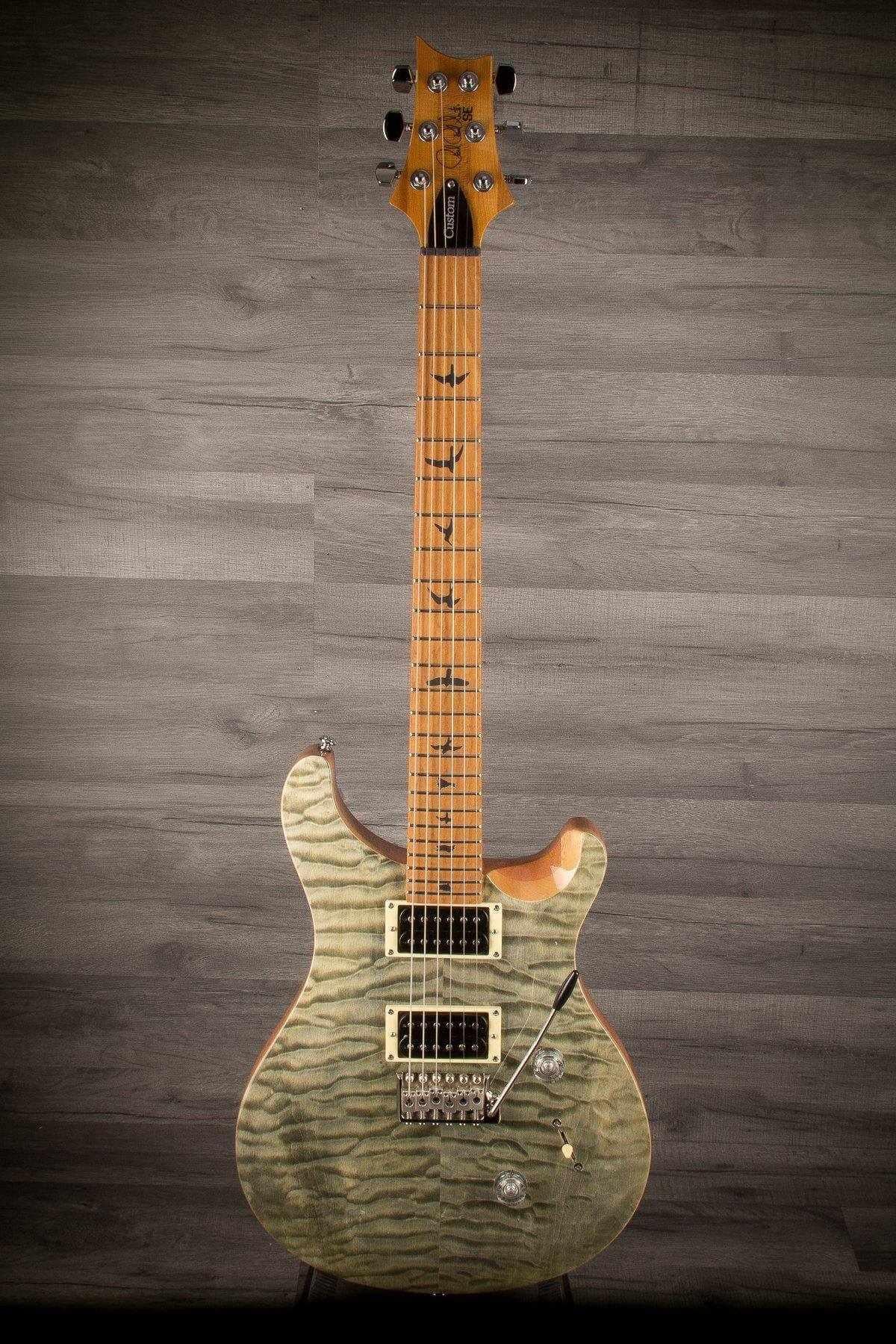 PRS - SE Custom 24 Roasted maple Limited Edition (Europe) - Trampas Green