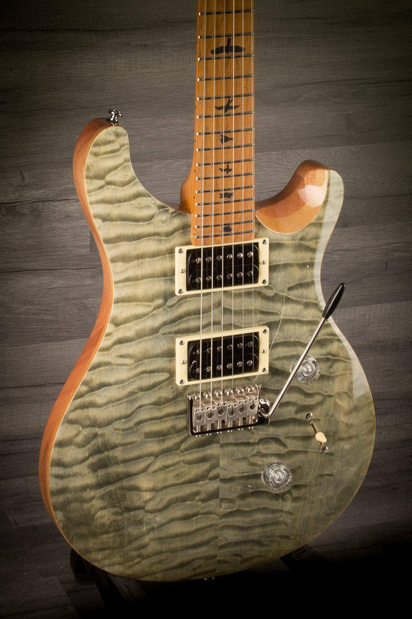 PRS - SE Custom 24 Roasted maple Limited Edition (Europe) - Trampas Green - MusicStreet