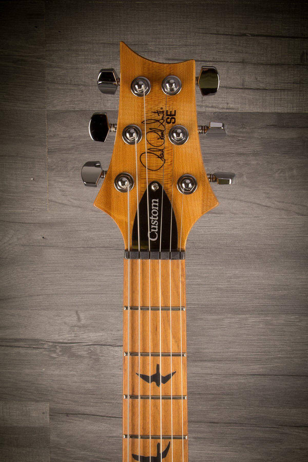 PRS - SE Custom 24 Roasted maple Limited Edition (Europe) - Trampas Green - MusicStreet