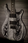 PRS SE Custom 24 Swamp Ash Sand Blasted Frozen Charcoal - MusicStreet