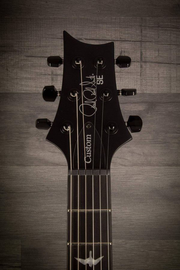 PRS SE Custom 24 Swamp Ash Sand Blasted Frozen Charcoal - MusicStreet