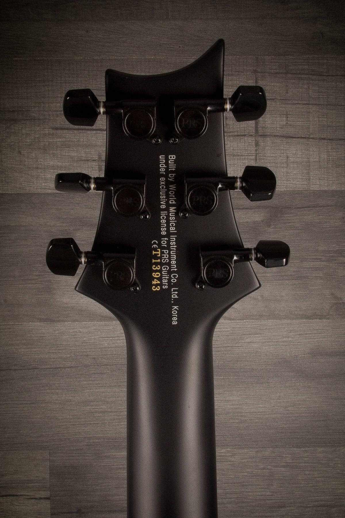 PRS SE Custom 24 Swamp Ash Sand Blasted Frozen Charcoal