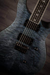 PRS SE Mark Holcomb Limited Edition Satin Whale Blue Quilt - MusicStreet