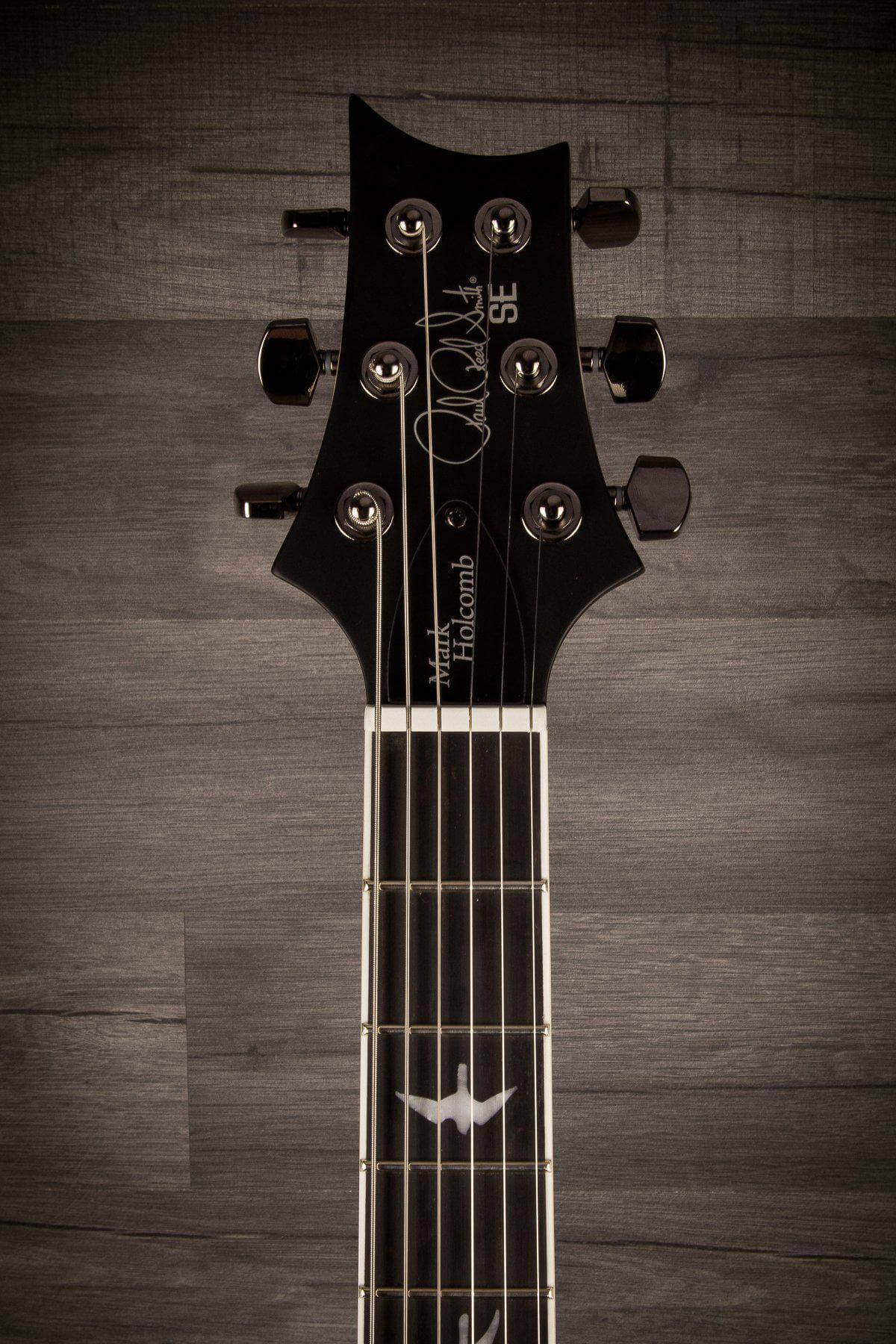 PRS SE Mark Holcomb Limited Edition Satin Whale Blue Quilt - MusicStreet