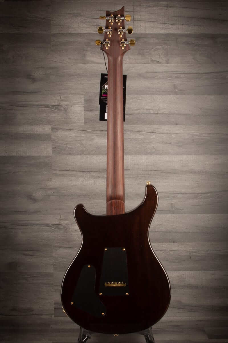PRS Wood Library Custom 22 Fire Red Black Fade Quilt - solid Rosewood neck