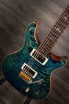 PRS Wood Library Custom 22 River Blue Quilt top - solid Rosewood neck - MusicStreet