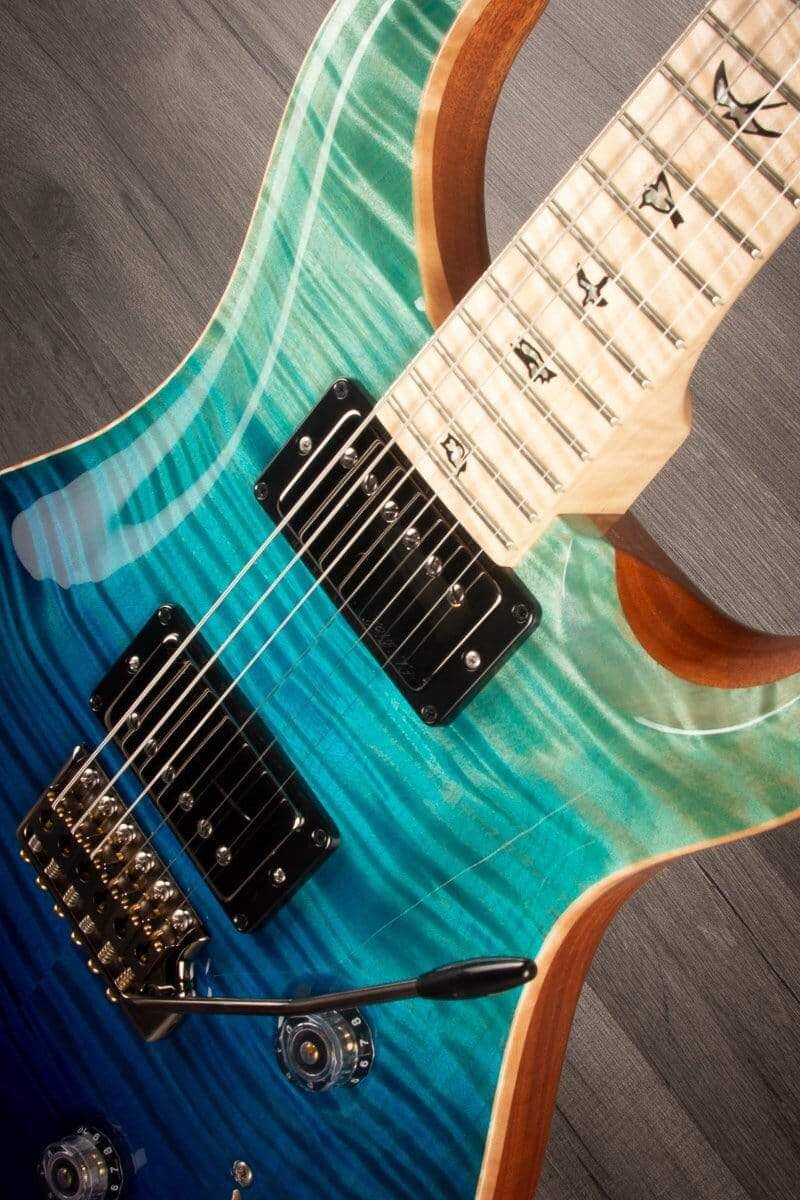 PRS Wood Library Custom 24 Blue Fade s#0323308