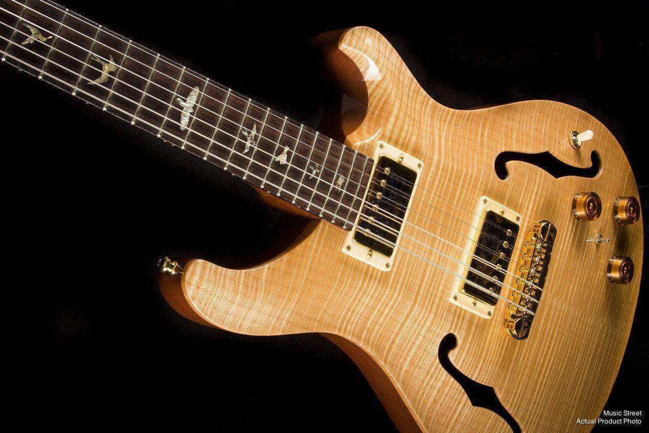 USED - 2008 Prs Hollowbody I Natural 10 Top, 2007 S#129271