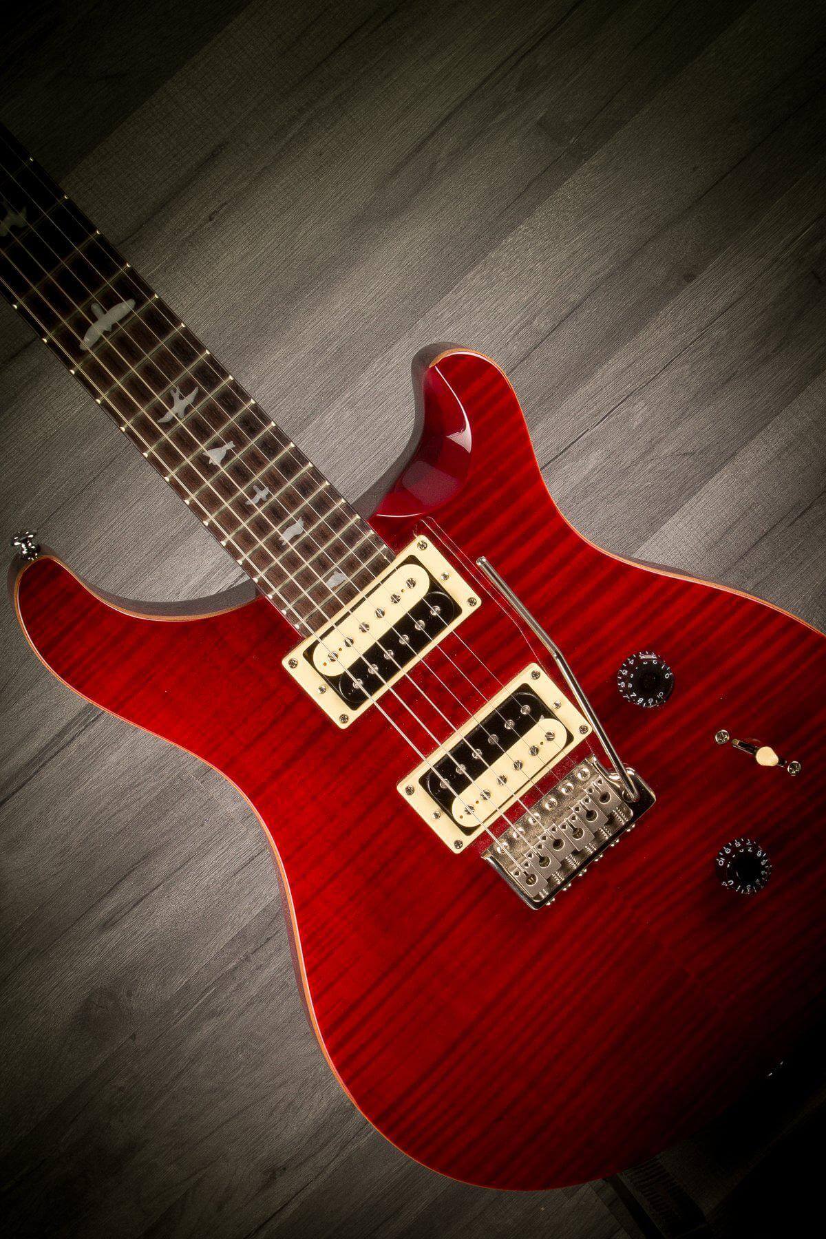USED - 2017 PRS SE Custom 24 - Scarlet Red