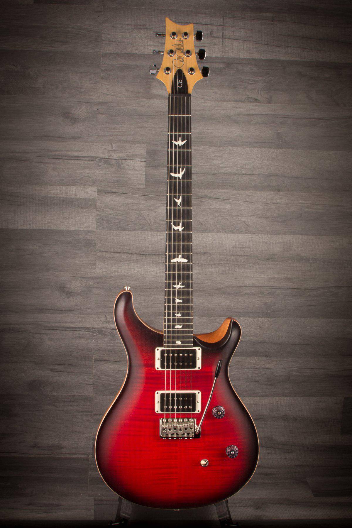 USED - PRS CE24 Satin Nitro Ltd Scarlet Sunburst s#240015