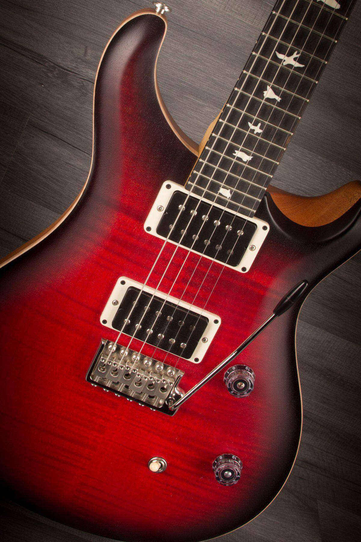 USED - PRS CE24 Satin Nitro Ltd Scarlet Sunburst s#240015