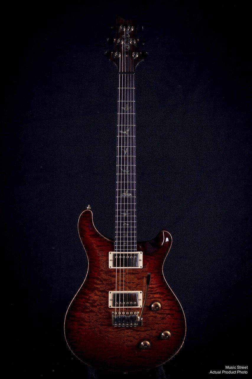 USED - PRS Custom 22 Artist Pack, Dark Cherry Sunburst Quilt, 2002