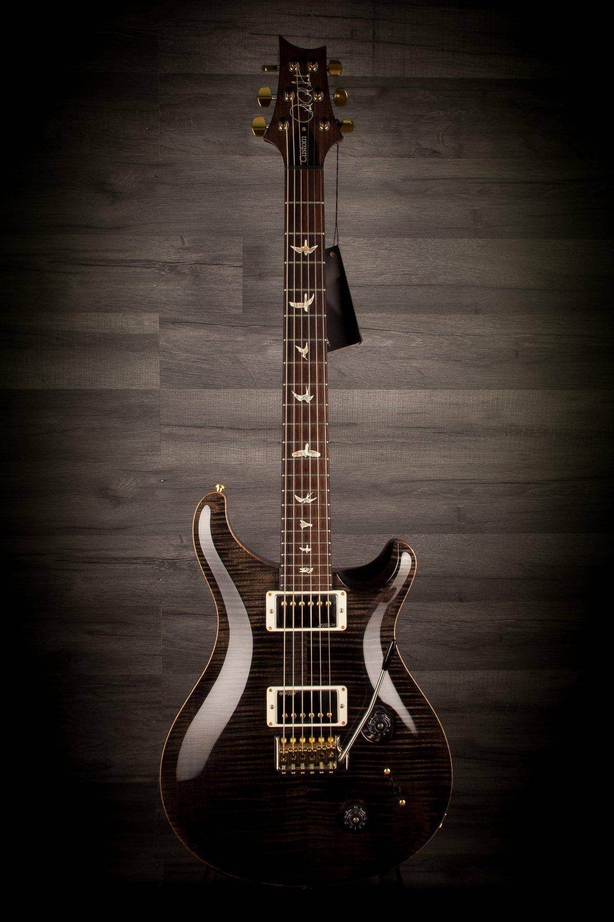 USED - PRS Custom 22 Grey Black, Flame Maple Neck #218739