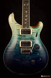 USED - PRS Custom 24 30Th Anniversary Wood Library, Blue Fade Satin S#221406 - MusicStreet