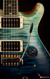 USED - PRS Custom 24 30Th Anniversary Wood Library, Blue Fade Satin S#221406 - MusicStreet