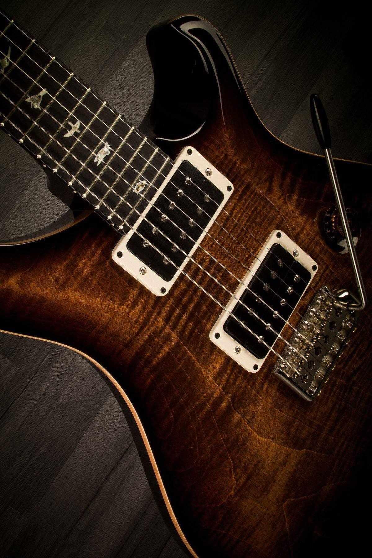 USED - PRS Custom 24 -Black Gold Burst #0275177 - 2019