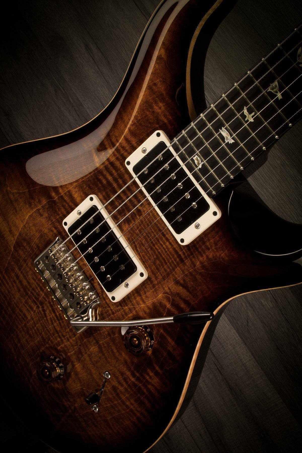 USED - PRS Custom 24 -Black Gold Burst #0275177 - 2019