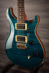USED - PRS Custom 24 Blue Matteo 10 Top s#115028 - MusicStreet