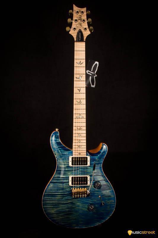 USED - PRS Custom 24 River Blue, Flame Maple Neck - #243061