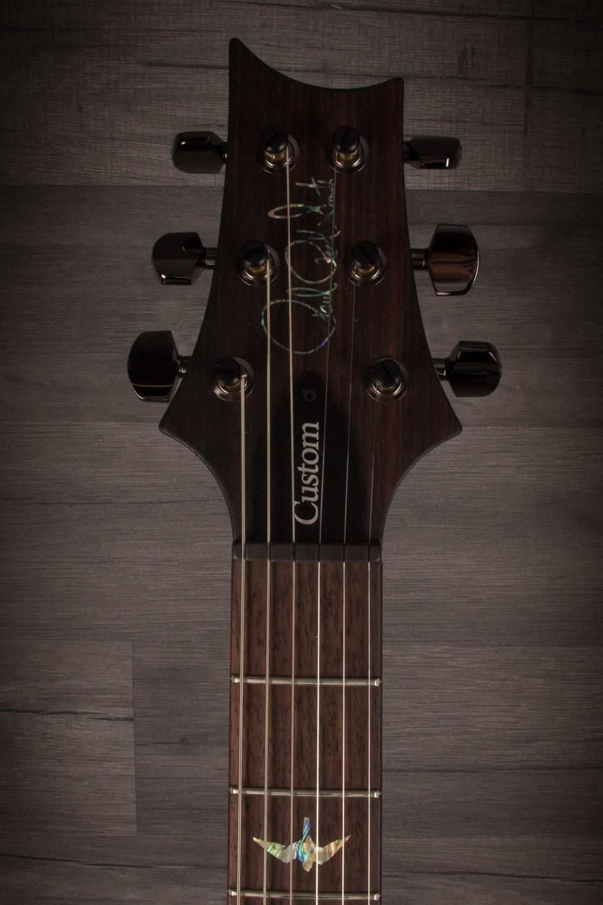 USED - PRS Custom 24 Wood Library Charcoal Blueburst S#236691