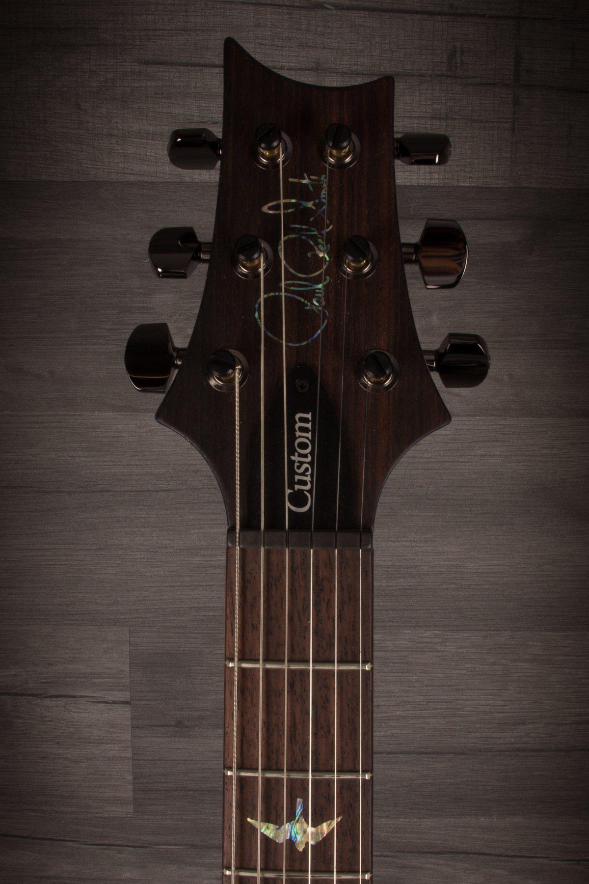 USED - PRS Custom 24 Wood Library Charcoal Blueburst S#236691 - MusicStreet
