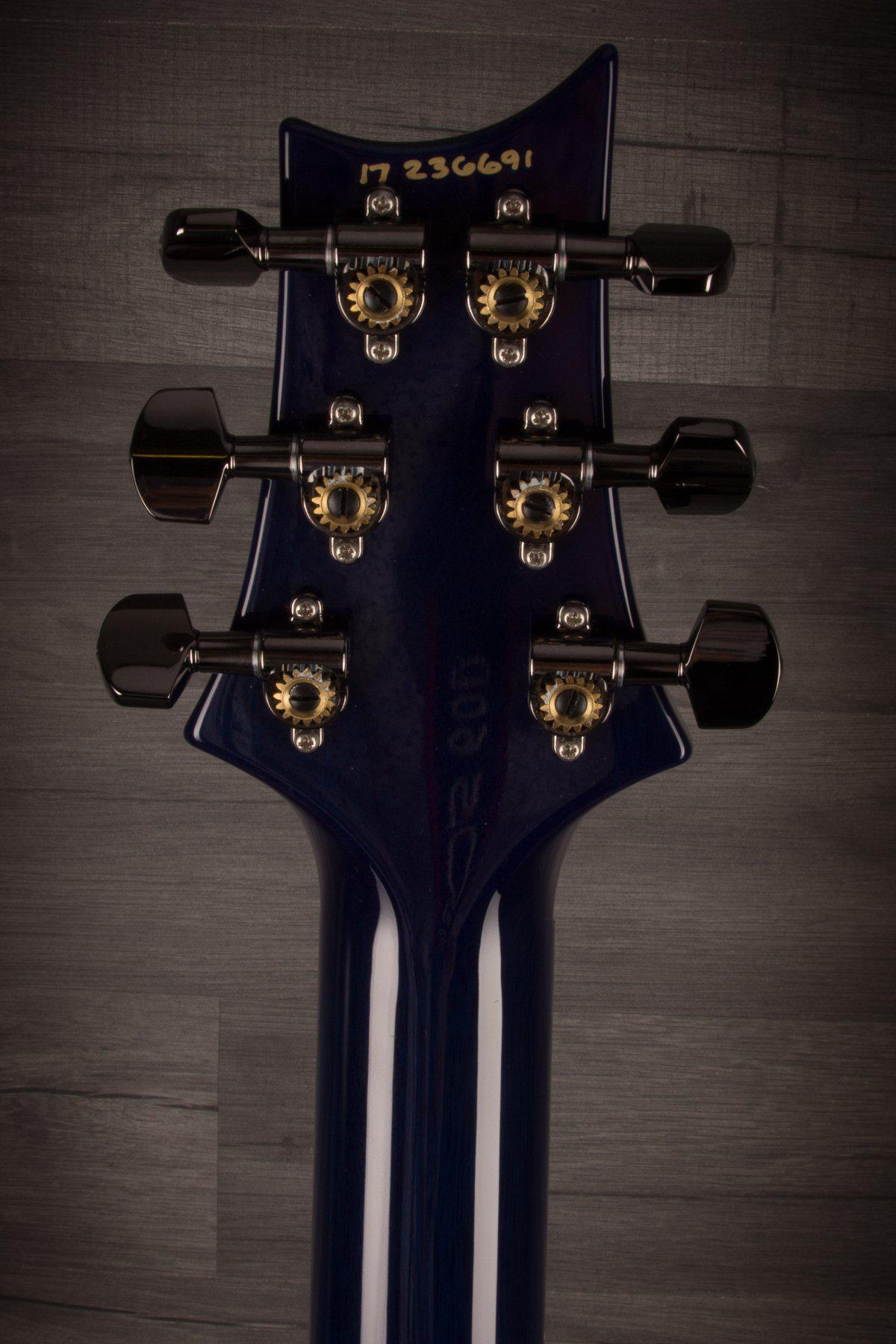 USED - PRS Custom 24 Wood Library Charcoal Blueburst S#236691 - MusicStreet