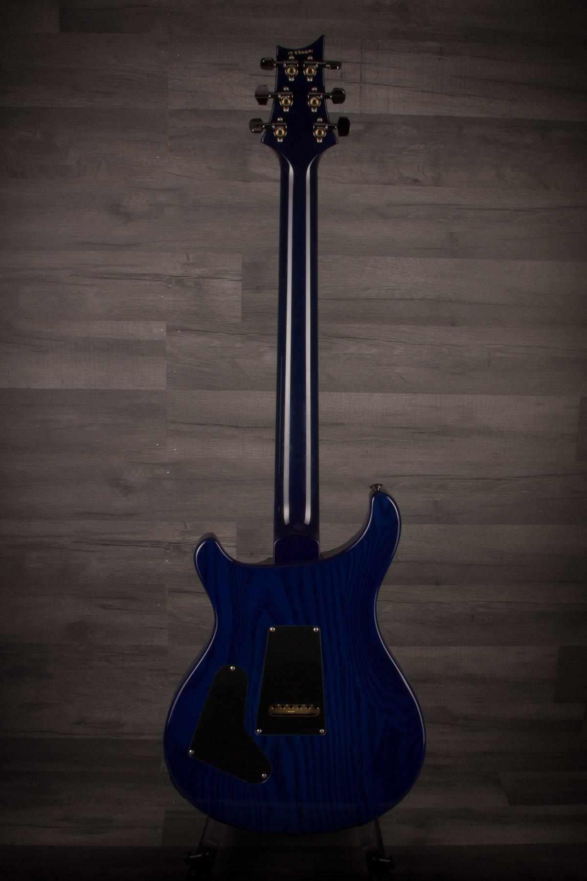USED - PRS Custom 24 Wood Library Charcoal Blueburst S#236691