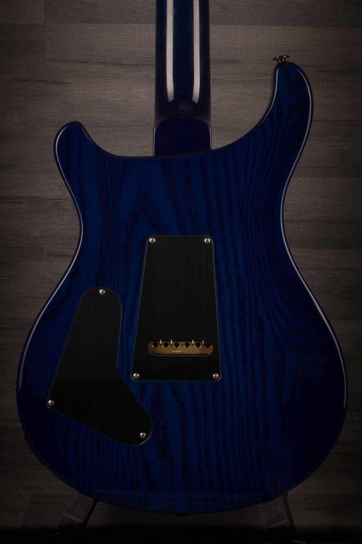 USED - PRS Custom 24 Wood Library Charcoal Blueburst S#236691
