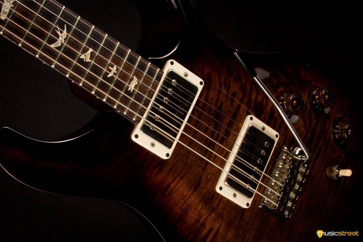 USED - PRS Dgt Black Gold Wrap, Bird Inlays #219373