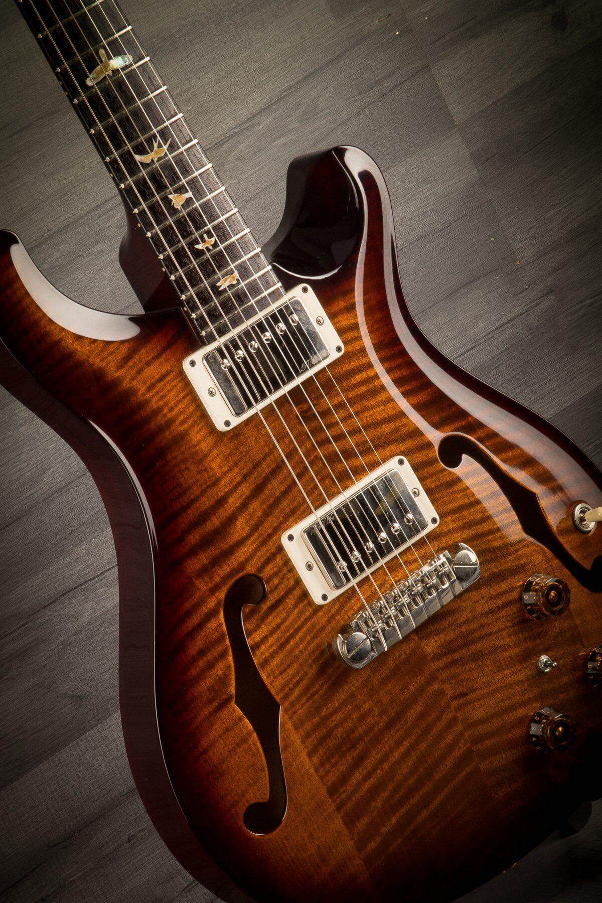 USED - PRS Hollowbody II - Black Gold Wrap