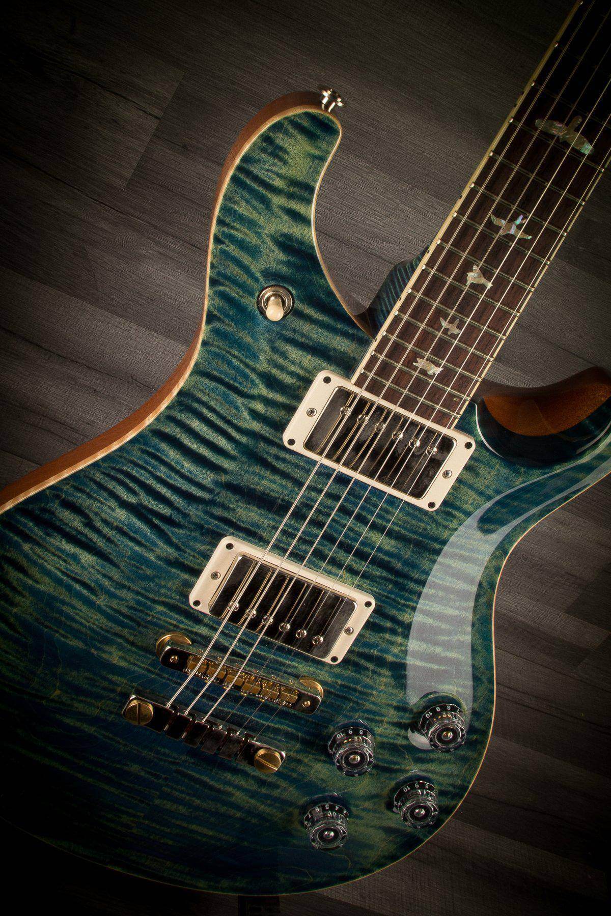 USED - PRS Mccarty 594 Wood Library 10 Top - River Blue - MusicStreet