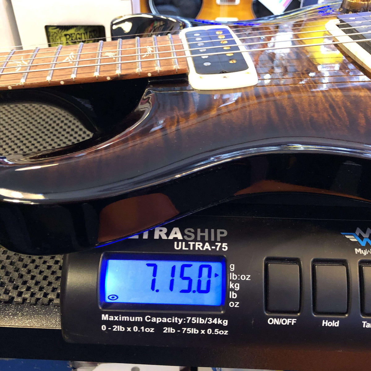 USED - PRS Paul's Guitar in Black Gold Burst, Ten Top 2019